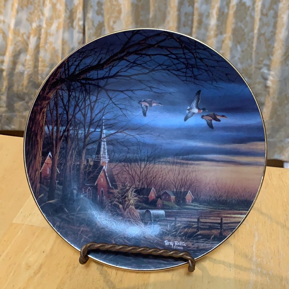 Terry Redlin Limited Edition Collector’s Plate